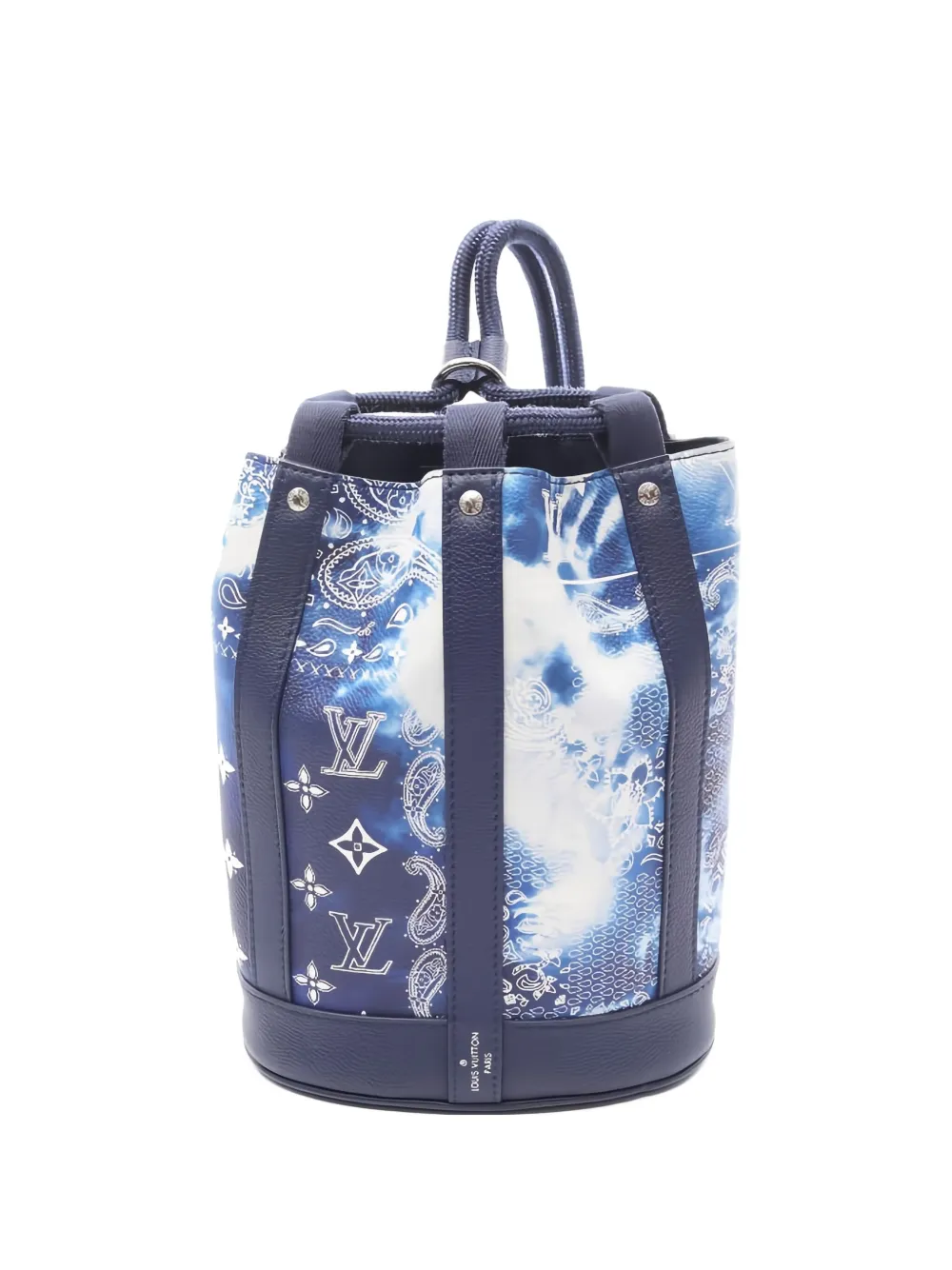 Louis Vuitton Pre-Owned ランドネ PM モノグラム バケットバッグ - ブルー Louis Vuitton Pre-Owned ランドネ PM モノグラム バケットバッグ - ブルー