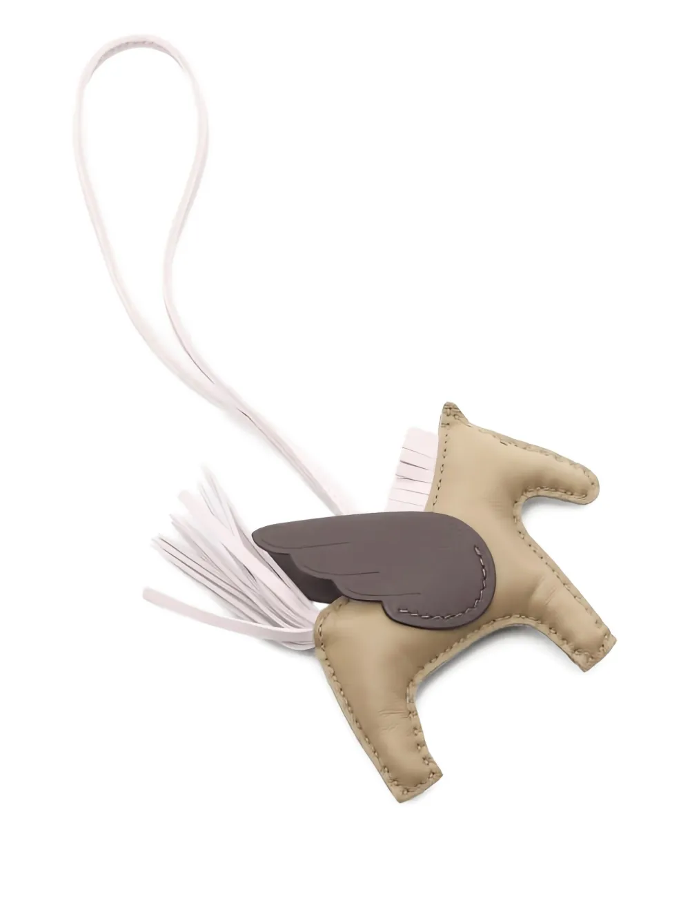 Hermès Pre-Owned 2023 Rodeo Pegasus PM charm | Neutrals | Image 1