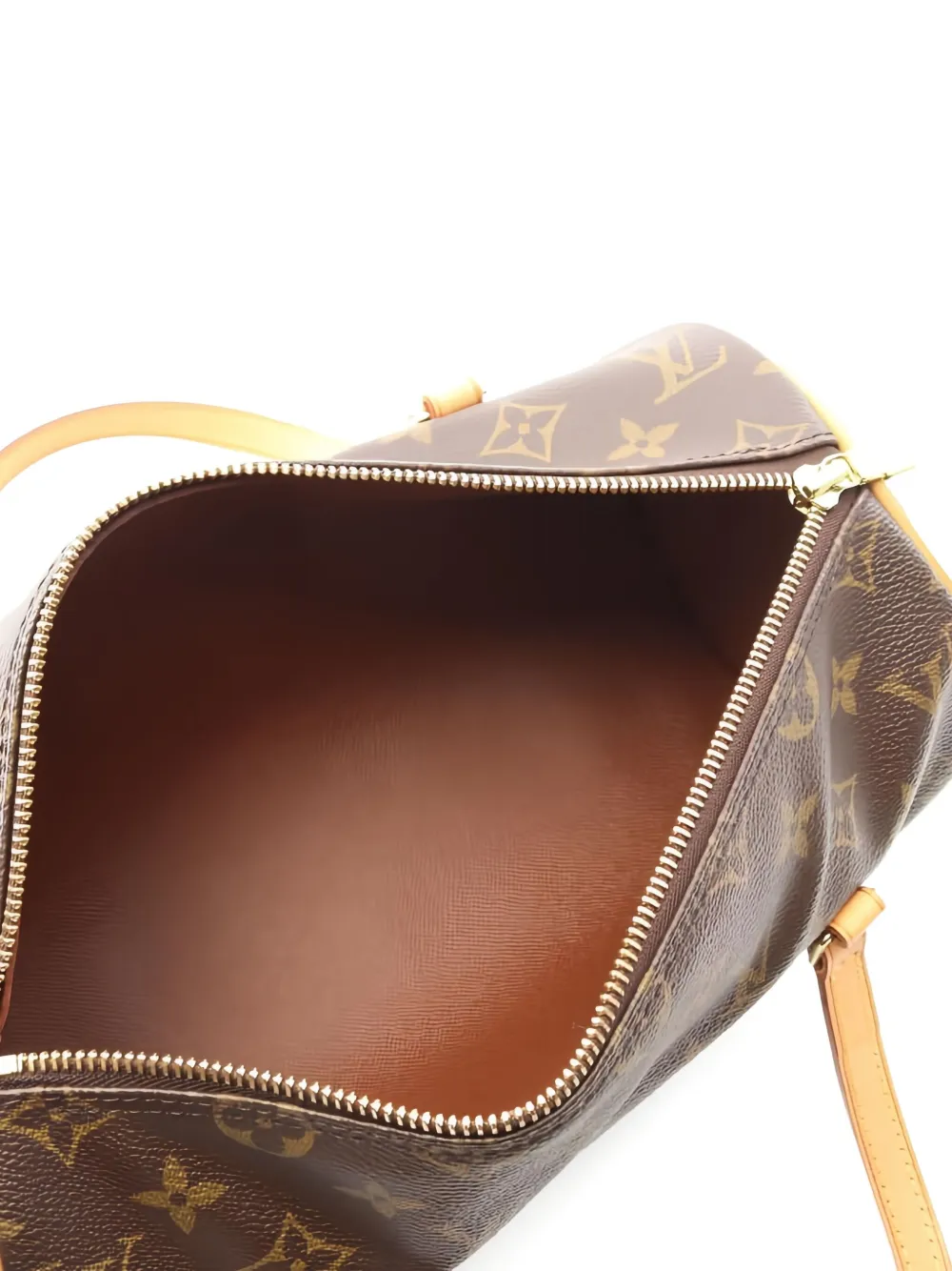 Pre-owned Louis Vuitton Papillon 26 Monogram Handbag In Brown
