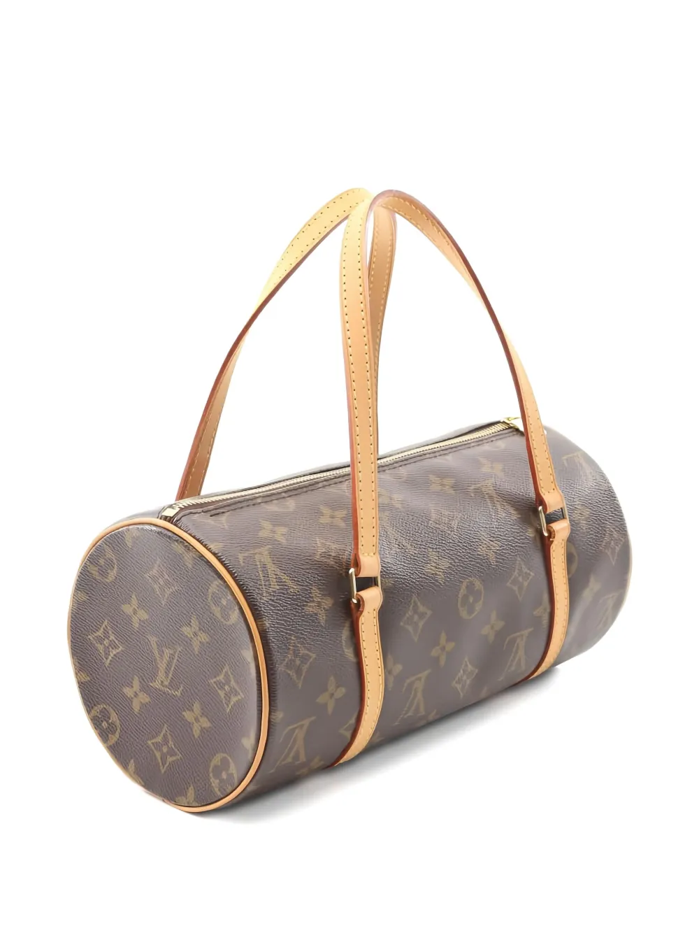 Pre-owned Louis Vuitton Papillon 26 Monogram Handbag In Brown