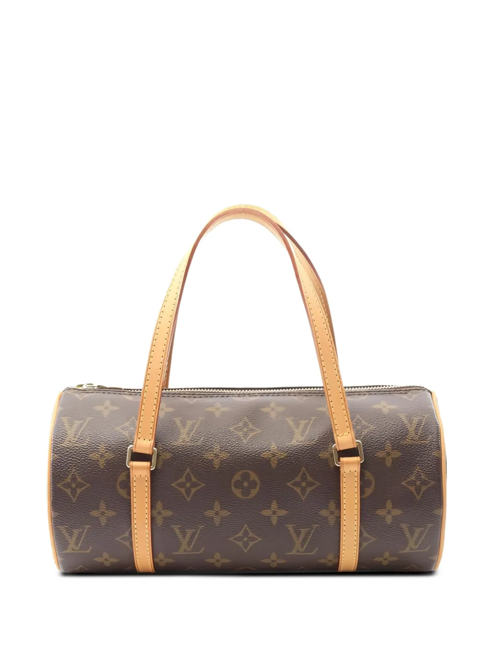 Pre-owned Louis Vuitton Papillon 26 Monogram Handbag In Brown