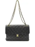 CHANEL Pre-Owned 1996-1997 matelassé CC shoulder bag - Black