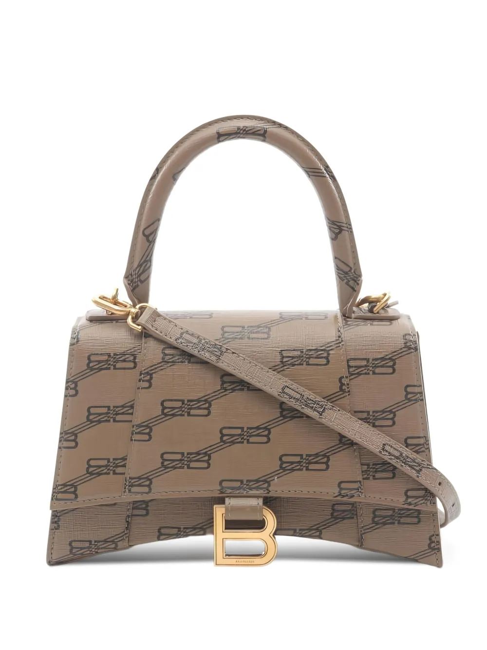 Balenciaga Pre-Owned 2010s アワーグラス ハンドバッグ S - ブラウン Balenciaga Pre-Owned 2010s アワーグラス ハンドバッグ S - ブラウン