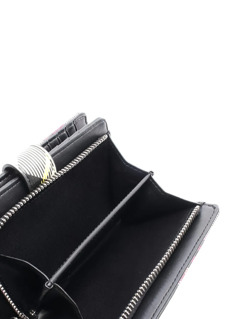 Pre-owned Vivienne Westwood 2020 Zip-up Wallet In Black