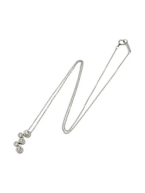 Tiffany & Co Eyewear 2010 platinum Bubble diamond necklace