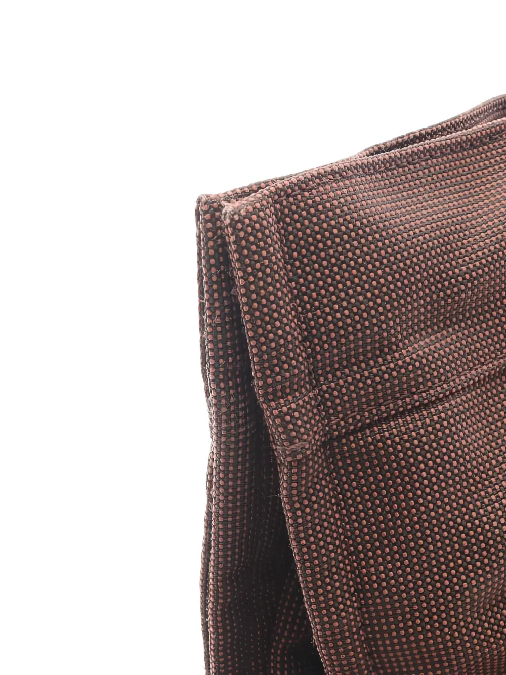 Pre-owned Hermes 2010 Yale Line Mm Handbag In Brown