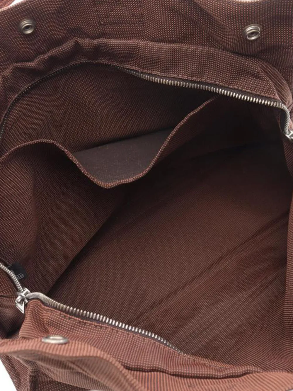Pre-owned Hermes 2010 Yale Line Mm Handbag In Brown