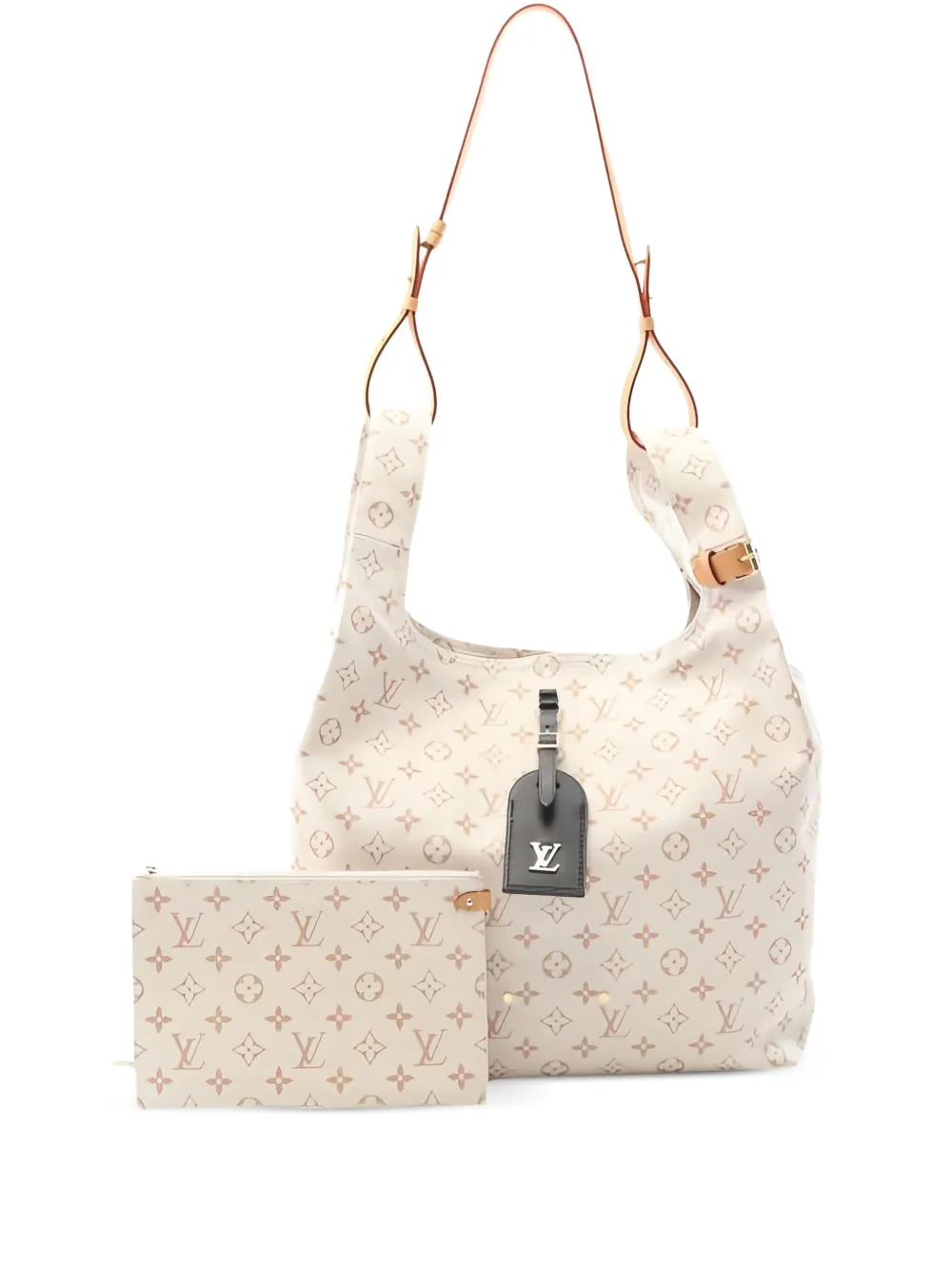 Louis Vuitton Pre-Owned 2010s アトランティス GM モノグラム ショルダーバッグ - ホワイト Louis Vuitton Pre-Owned 2010s アトランティス GM モノグラム ショルダーバッグ - ホワイト