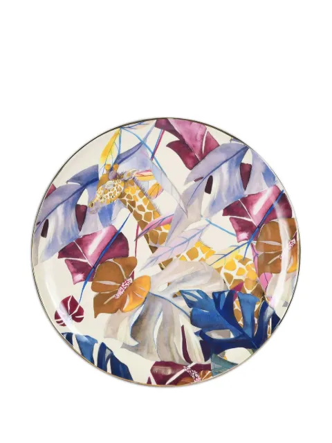 BACI MILANO Savana Giraffe serving plate