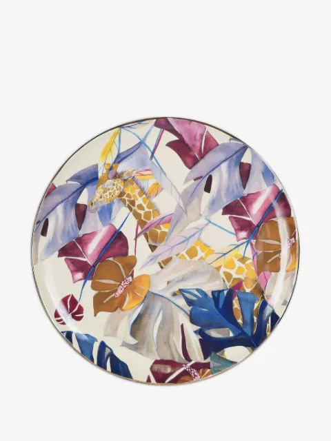 BACI MILANO assiette Savana Giraffe