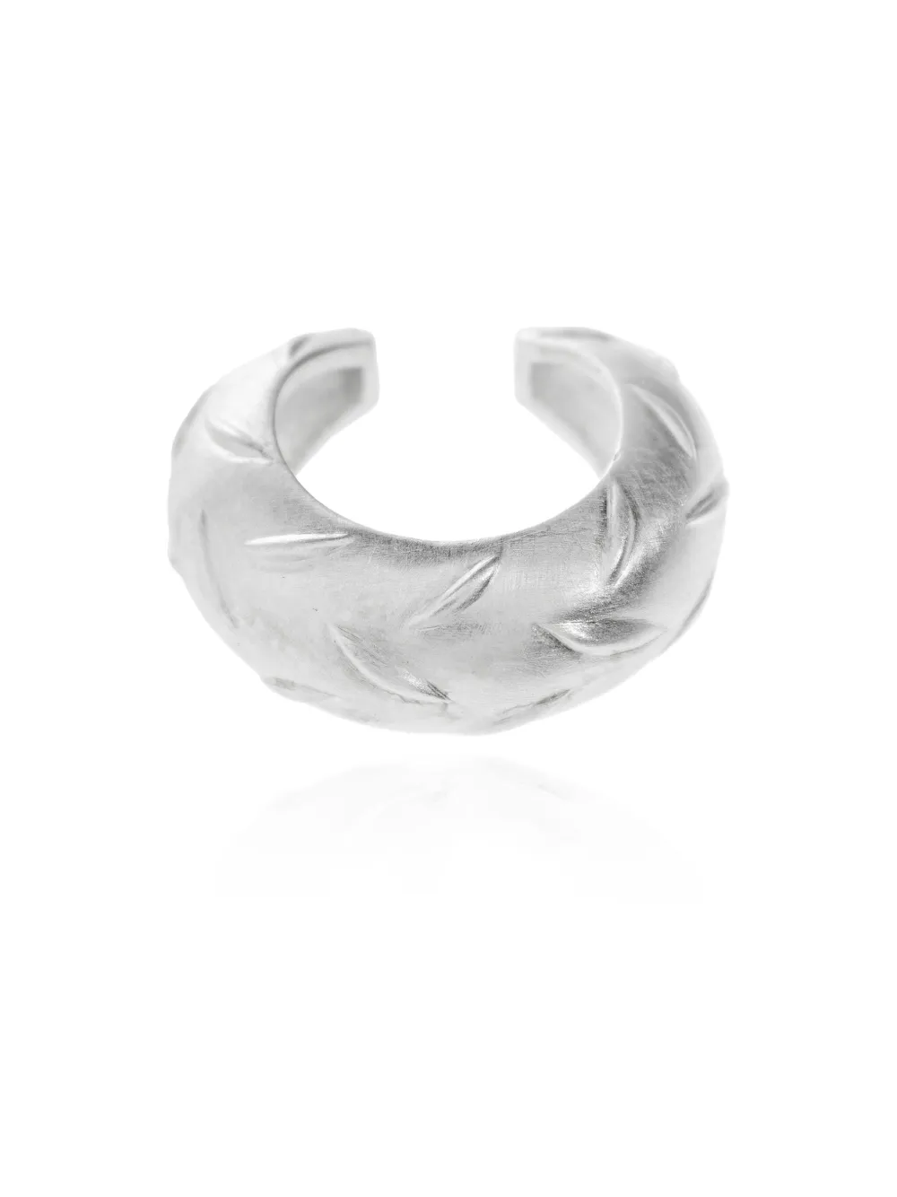 MISBHV textured ear cuff | Silver | Image 1