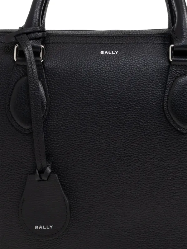 Bally レザービジネスバッグ | ブラック | FARFETCH JP
