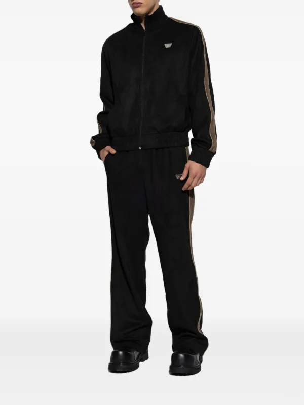 メンズウェア MIW GOLF TRACK JACKET TRACK PANTS black MISBHV stripe-detail Track Jacket | Black | FARFETCH RO