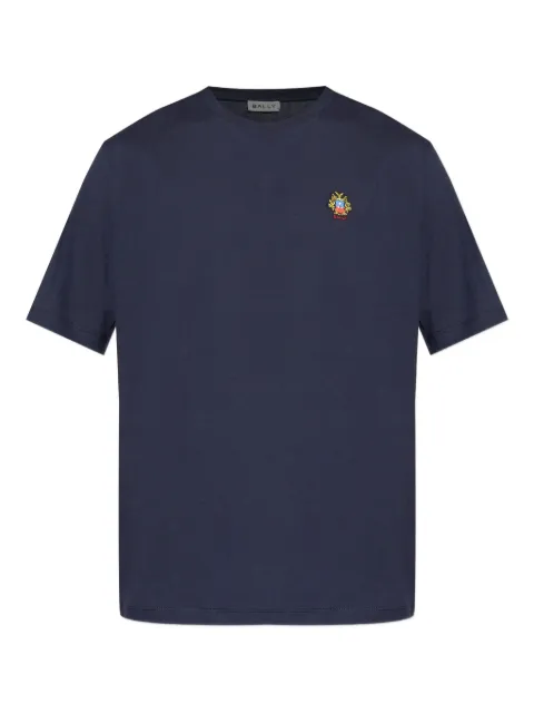 Bally Camiseta com logo bordado