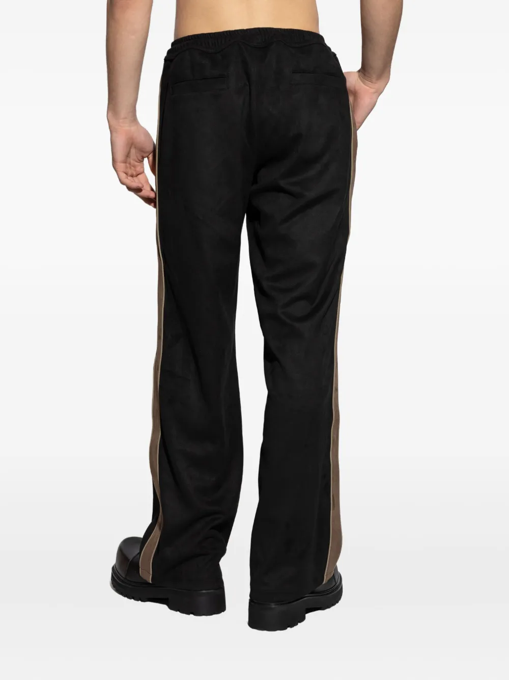 MISBHV Gestreepte trainingsbroek Zwart