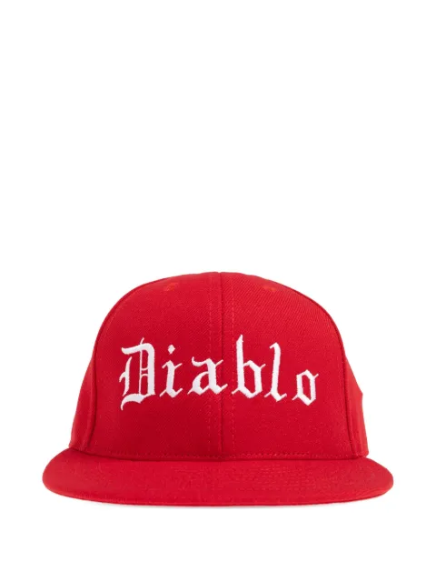 Willy Chavarria logo-embroidered cap