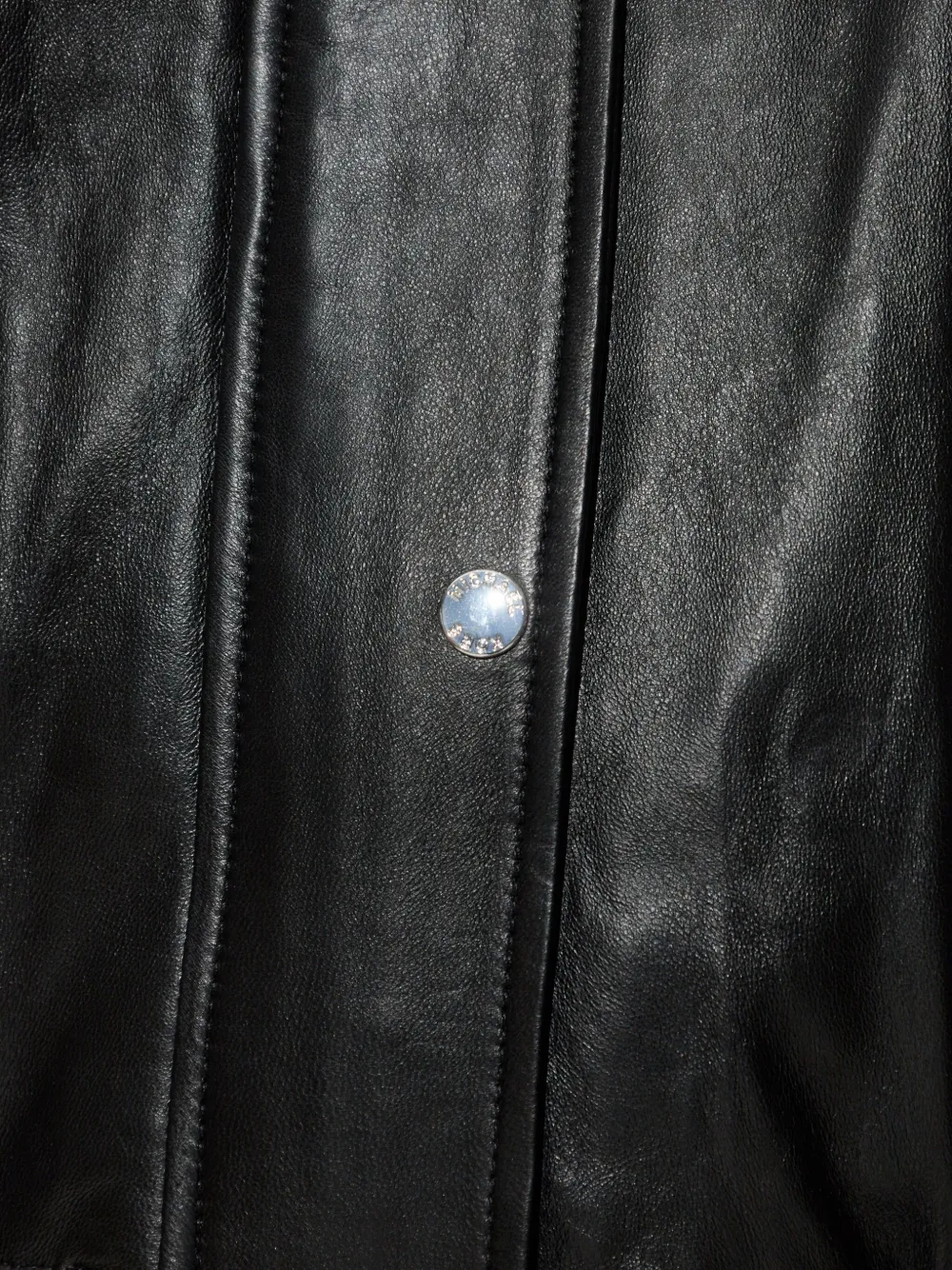 Michael Michael Kors Leather Jacket In Black