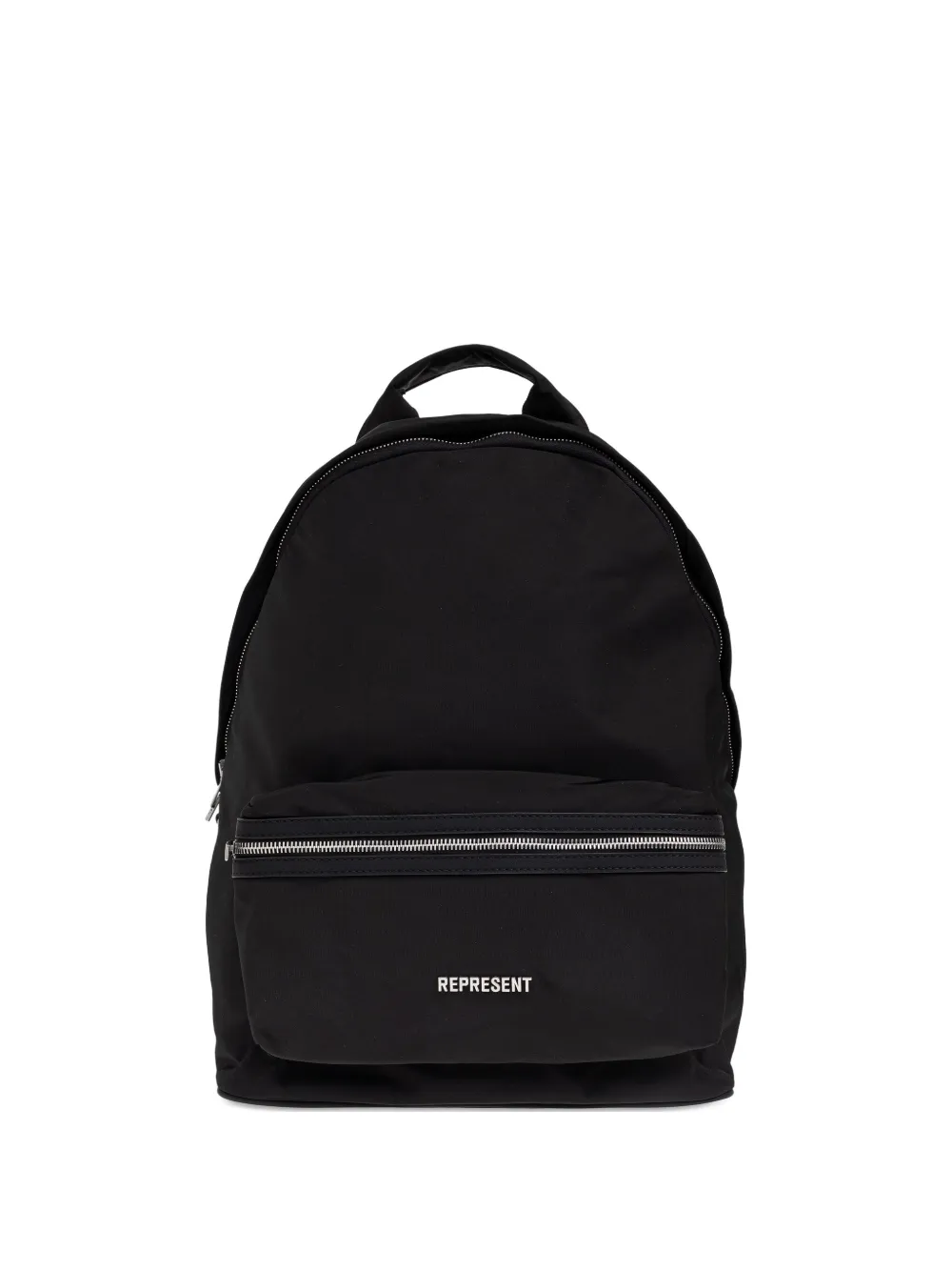 Represent zip-pocket backpack | negro | Image 1