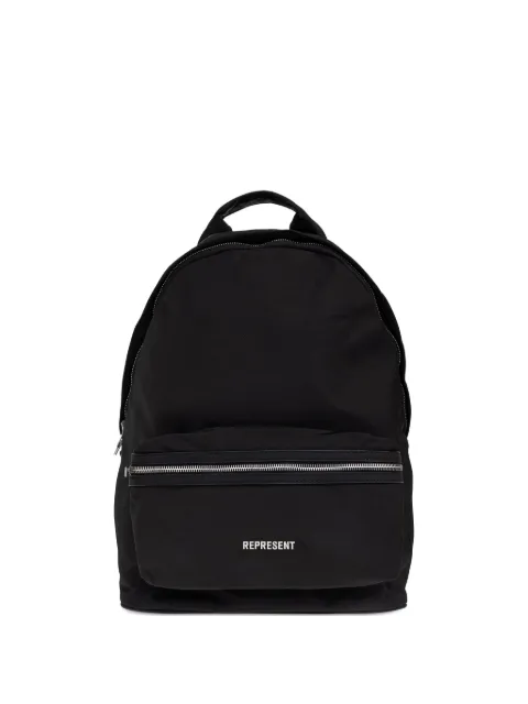 Represent zip-pocket backpack
