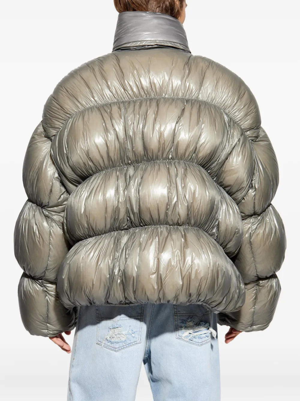 Diesel W-Choco gewatteerd jack Beige