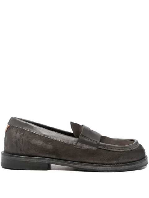 Moma mocasines penny de gamuza