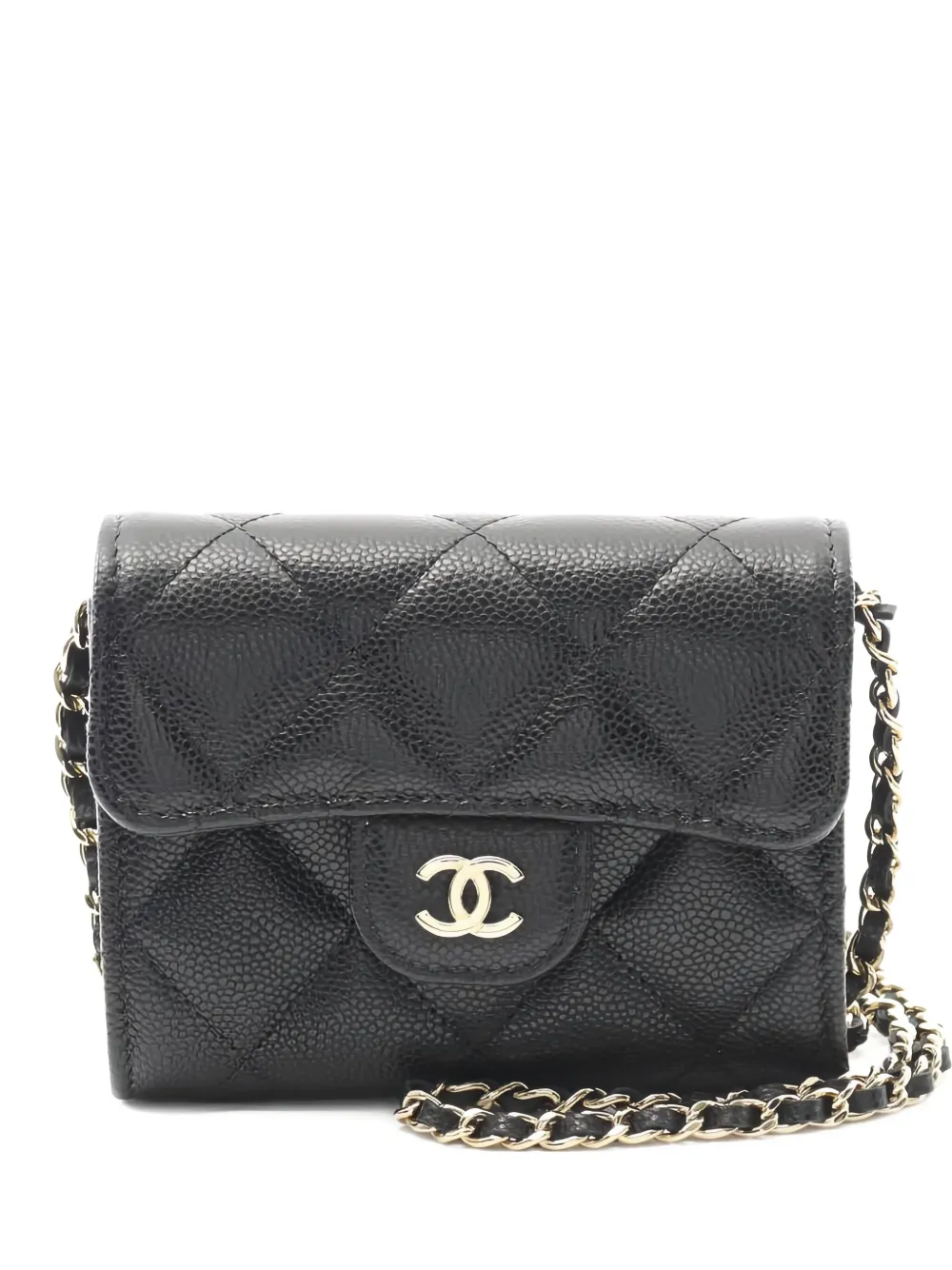 CHANEL Pre-Owned matelassé chain shoulder bag | Black | Image 1