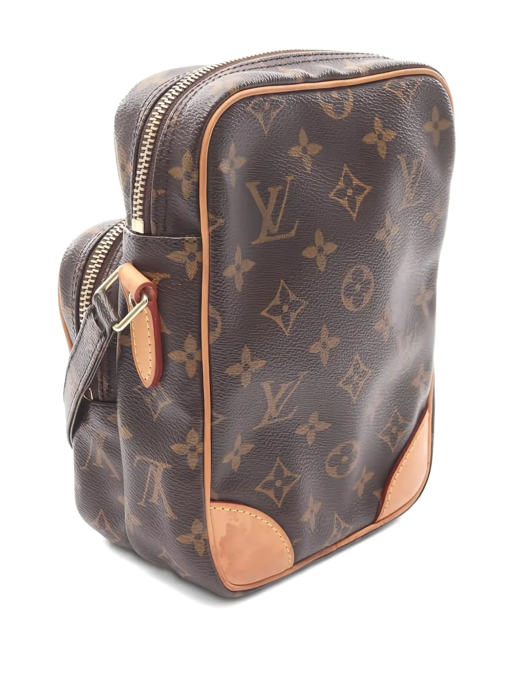 Pre-owned Louis Vuitton Amazon Shoulder Bag In Brown