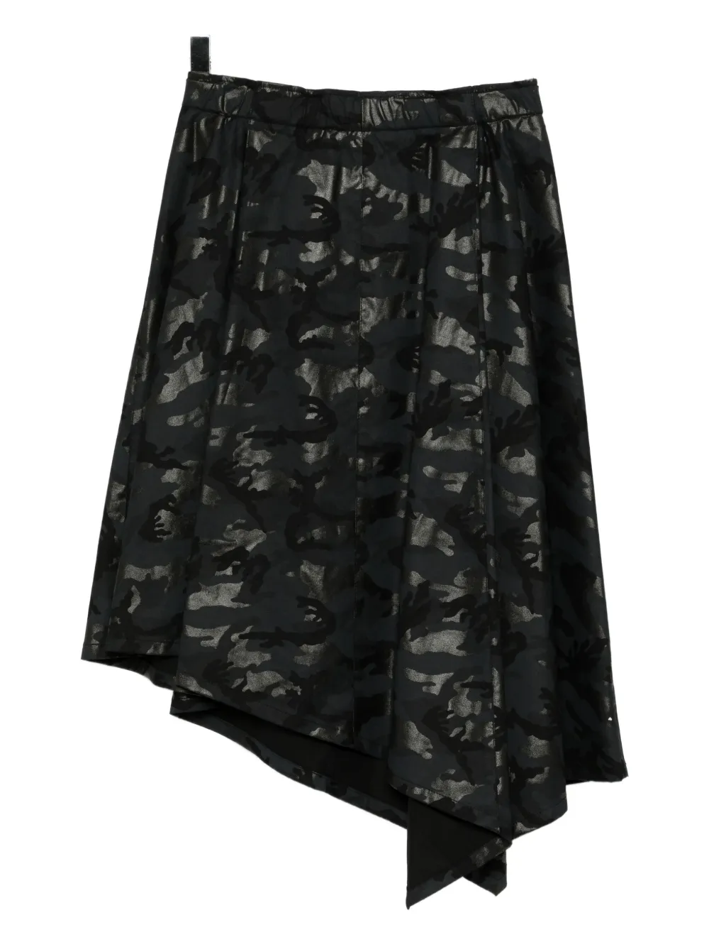 Juun.J asymmetric camouflage skirt | Asymmetric & Draped Skirts | Image 2