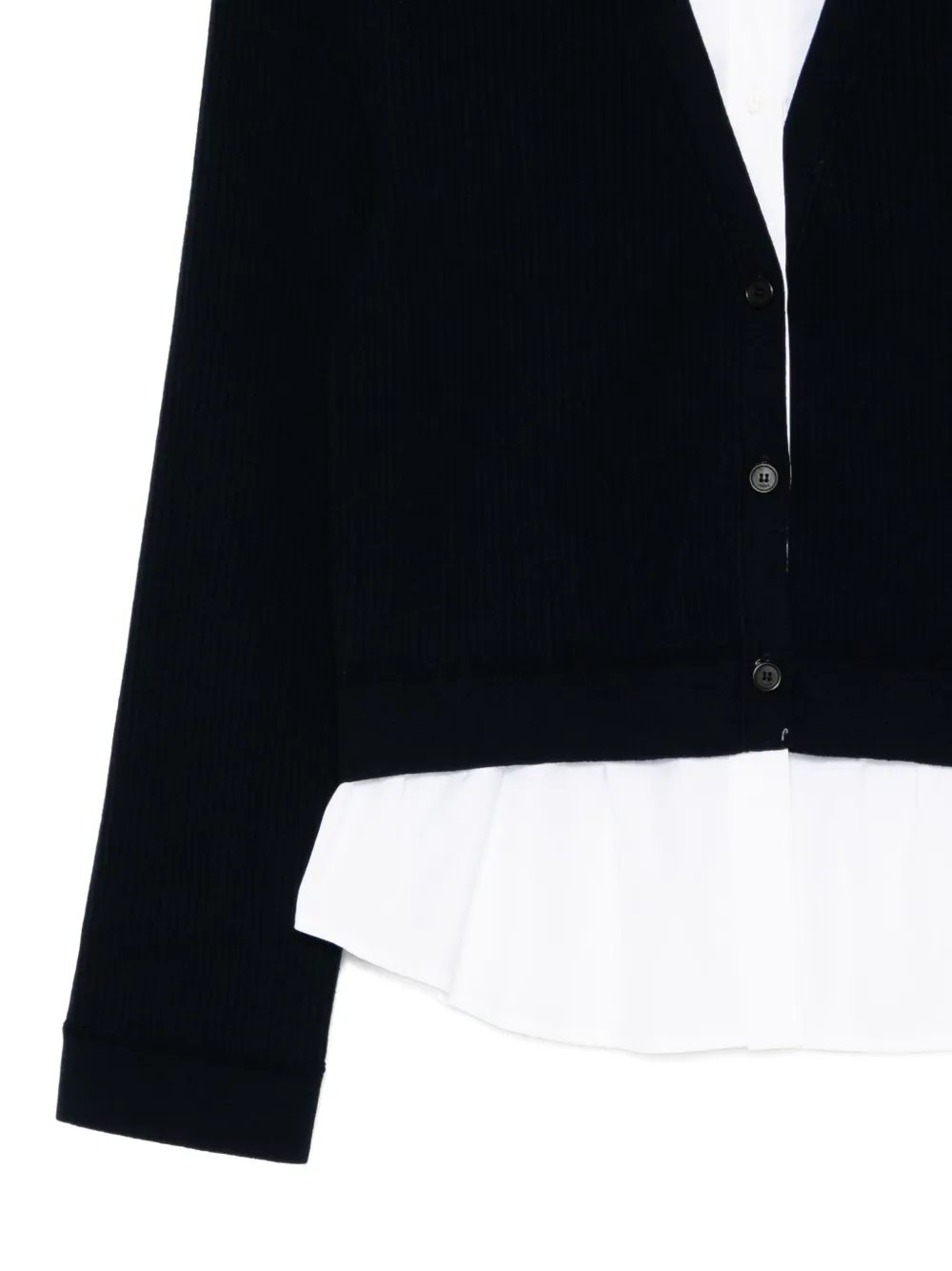 Juun.J Gelaagde pullover Blauw