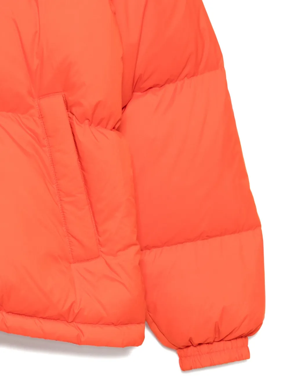 Msgm Logo-plaque Puffer Jacket In Multi