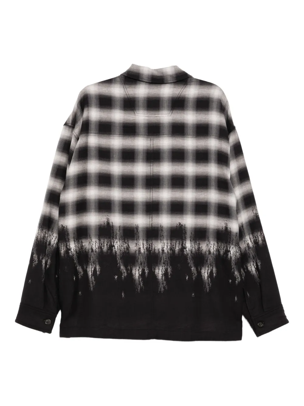 Juun.J Border checked shirt | Image 2