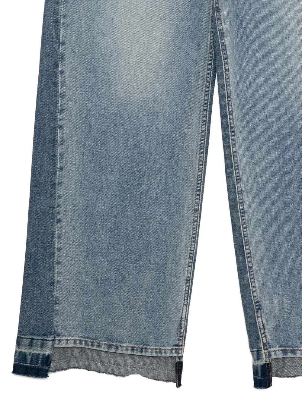 Juun.J Flared denim Blauw