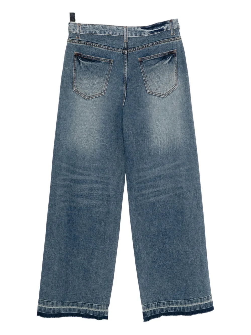 Juun.J flared contrast denim | Flares & Bell Bottom Jeans | Image 2