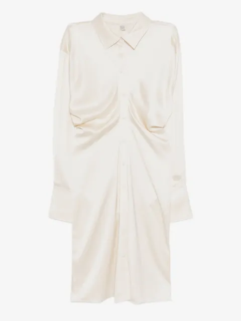 TOTEME slouched shirt dress