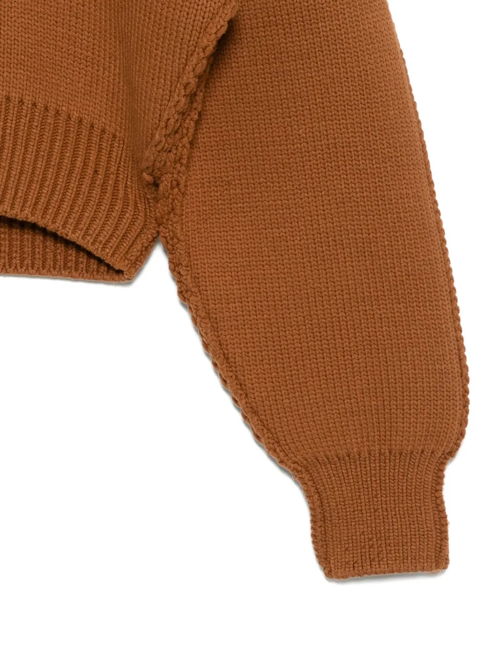 Juunj V-neck Jumper In Brown