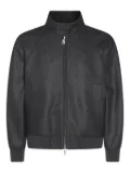 FENDI zip-fastening wool-blend bomber jacket - Black