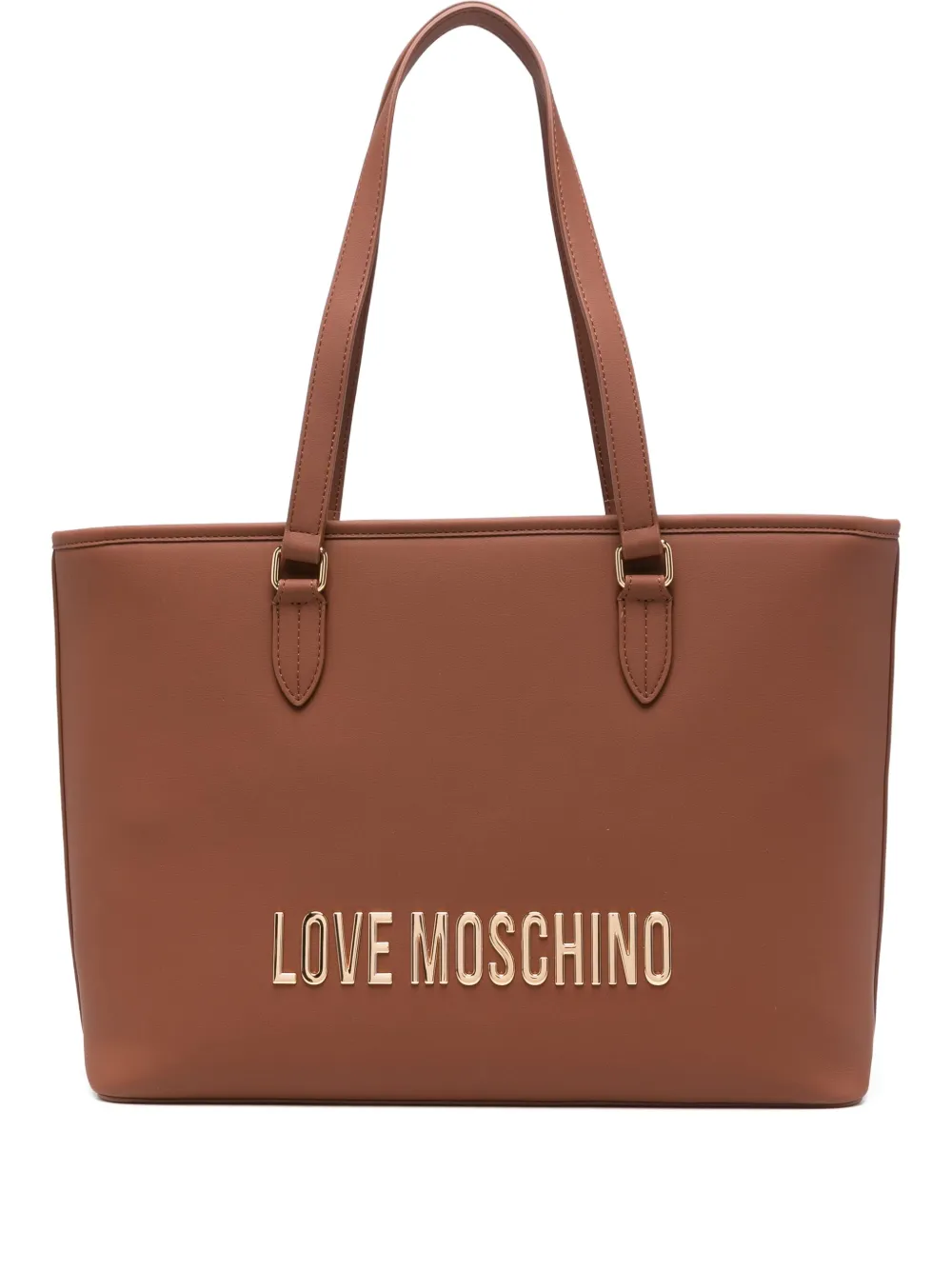 Love Moschino Love tote bag - Marrone