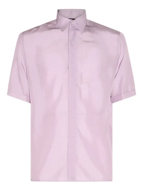 FENDI short-sleeve pinstripe shirt