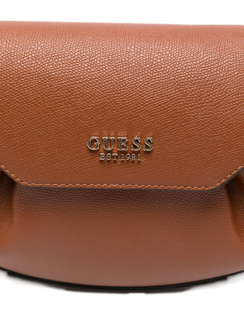 Guess Usa Amorette Shoulder Bag In Brown