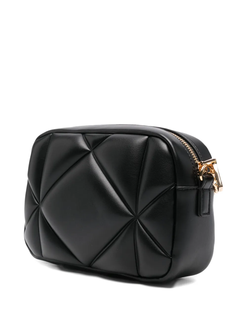 Love Moschino Schoudertas met logoplakkaat Zwart