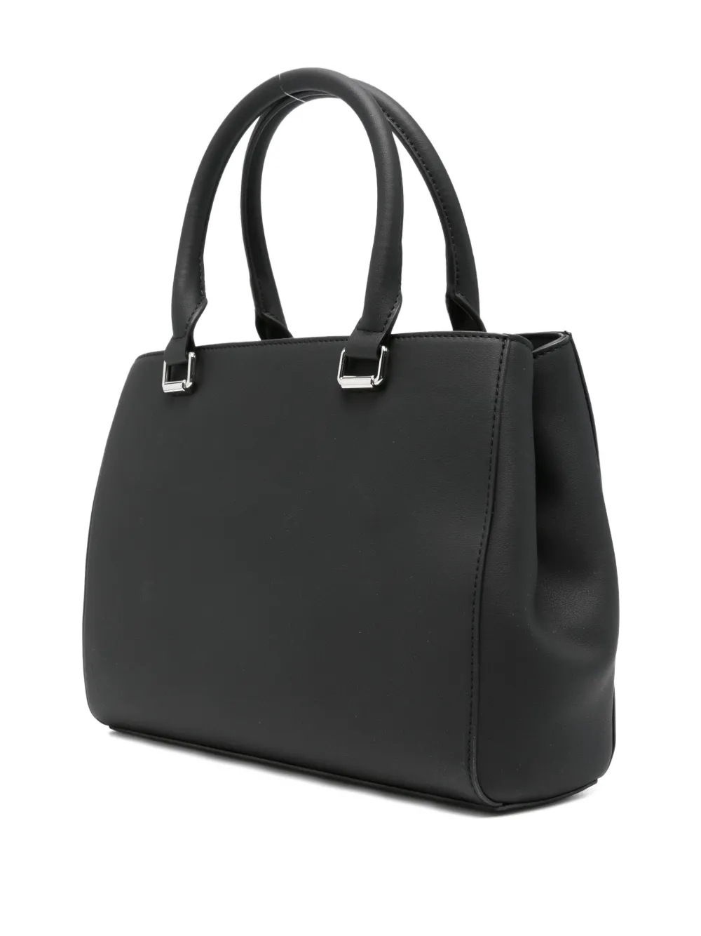 Love Moschino Logo-lettering Shoulder Bag In Black