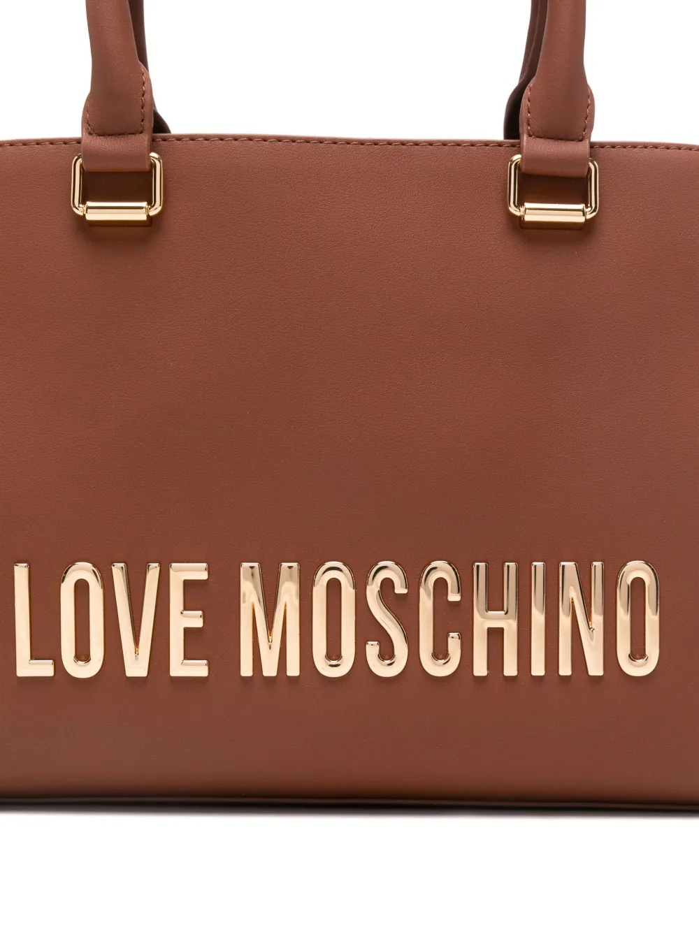 Love Moschino Love Tote Bag In Brown