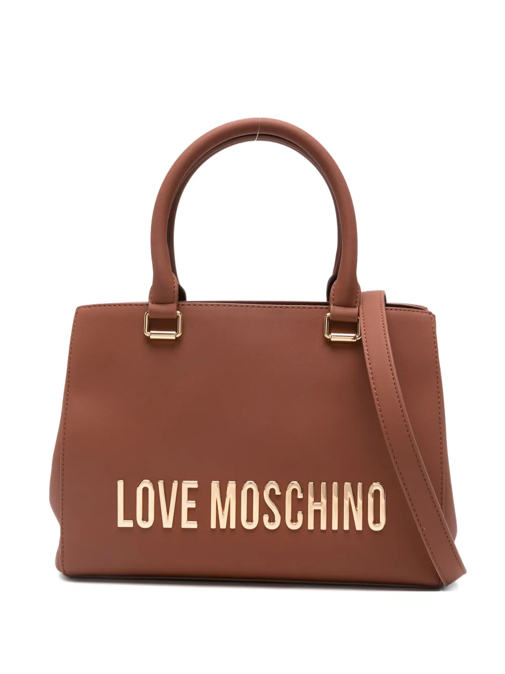 Love Moschino Love Tote Bag In Brown