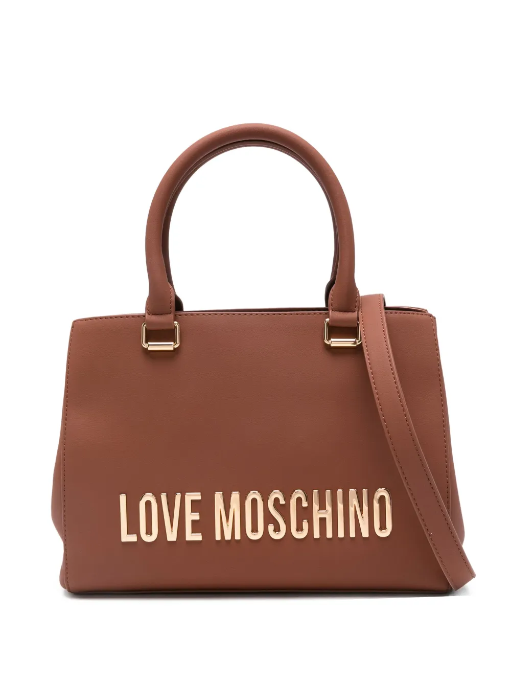 Love Moschino Love tote bag - Marrone