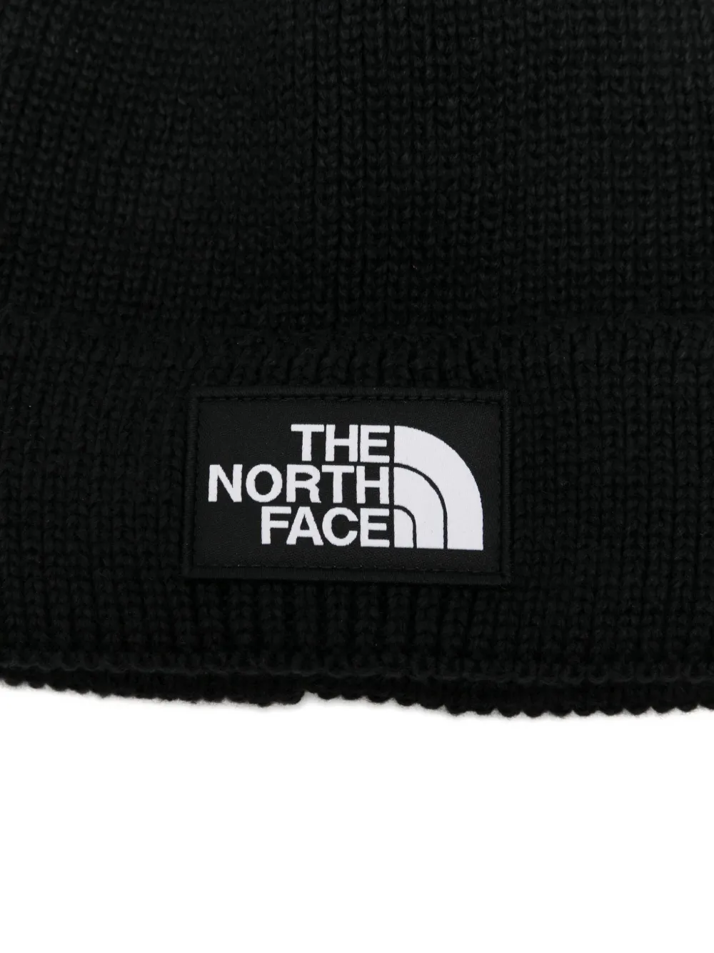 The North Face Berretto Con Logo Box Nero In Black