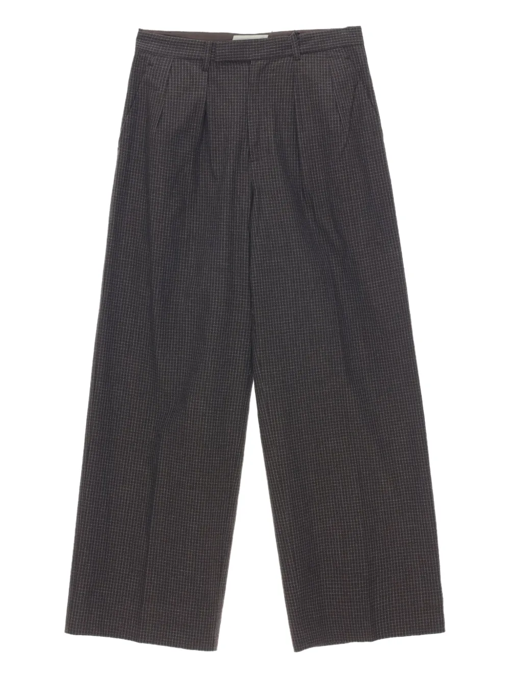 pet-tree-kor Frost 褶饰长裤 | 褐色 | Image 1