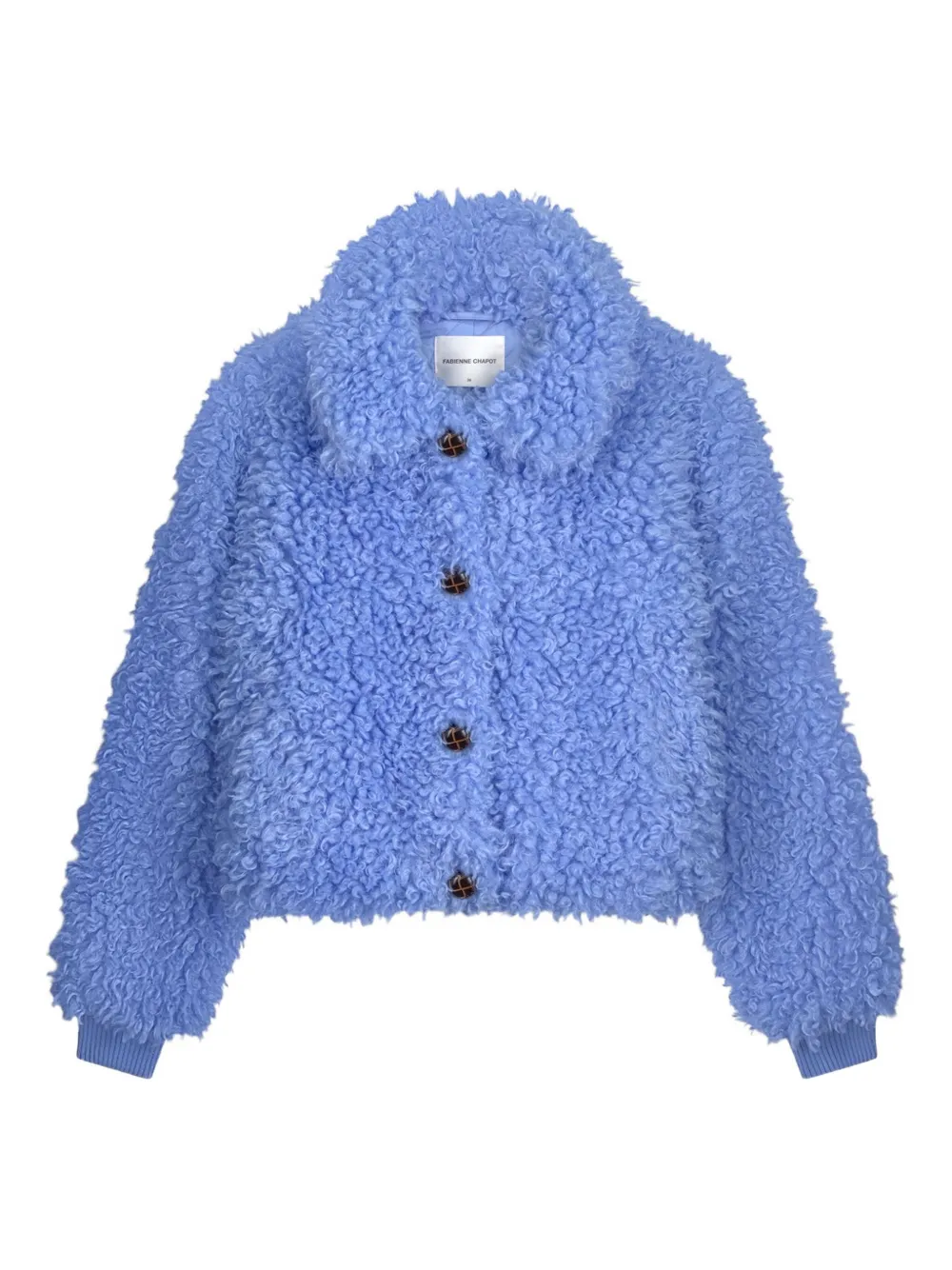Fabienne Chapot Bobby Fitted Jacket In Blue