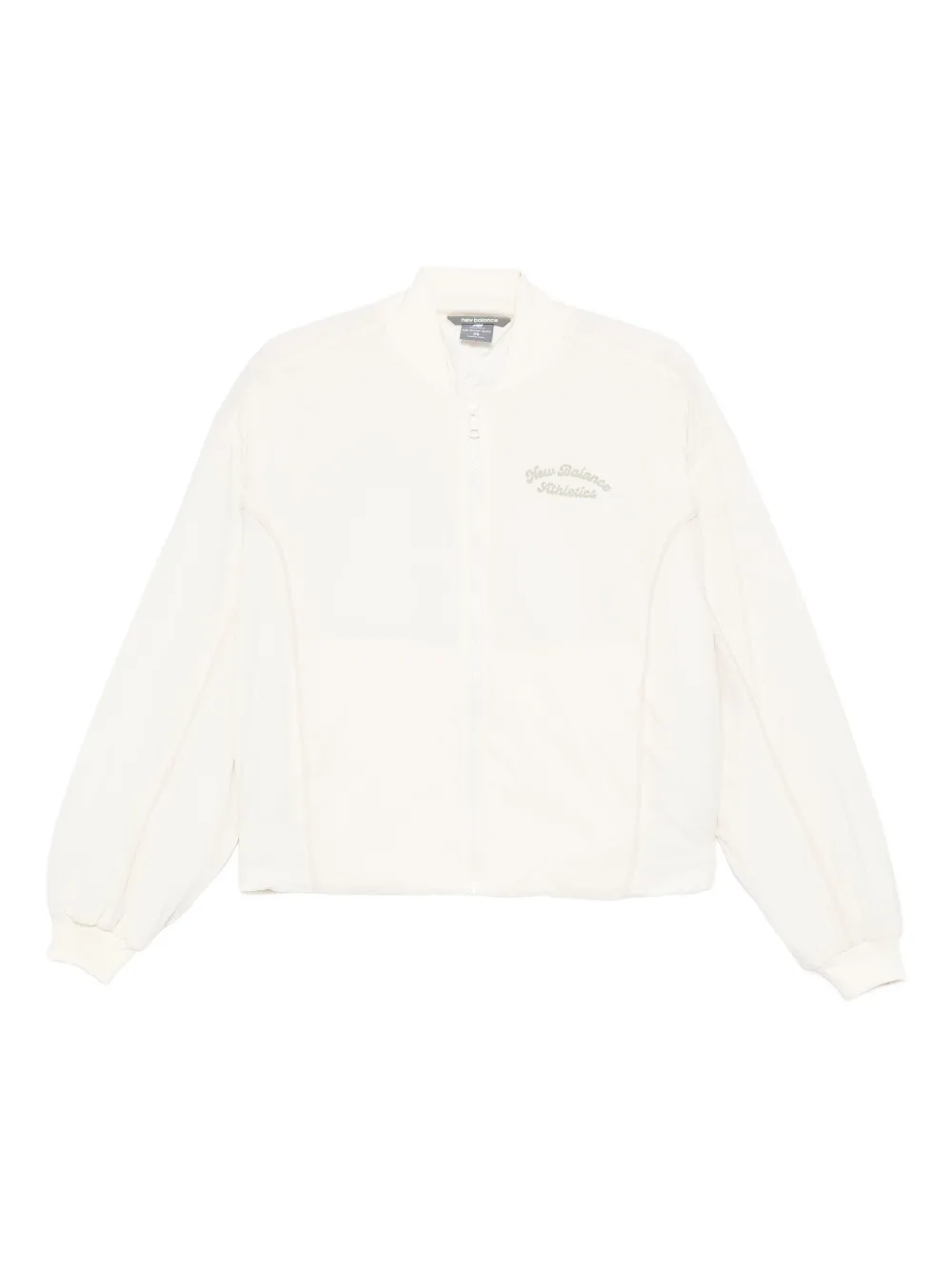 New Balance Relaxed Fit Long Sleeve Jacket In Neutral
