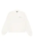 New Balance embroidered zip-up jacket - White
