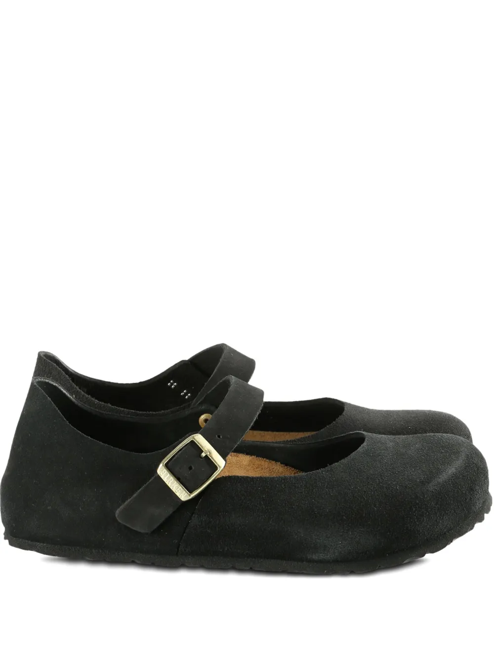 Birkenstock Mantova ballerina's Zwart